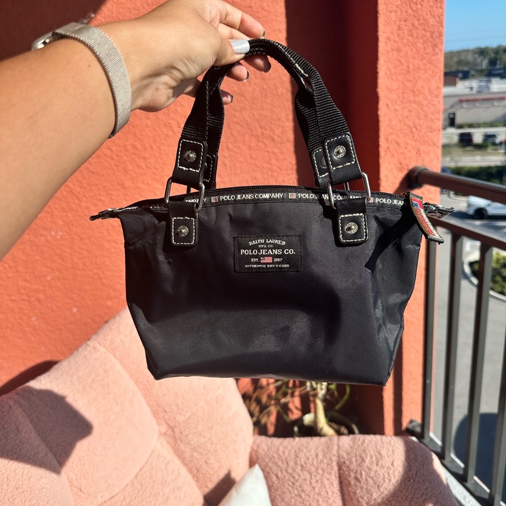 Polo by Ralph Lauren Black Mini Bag
